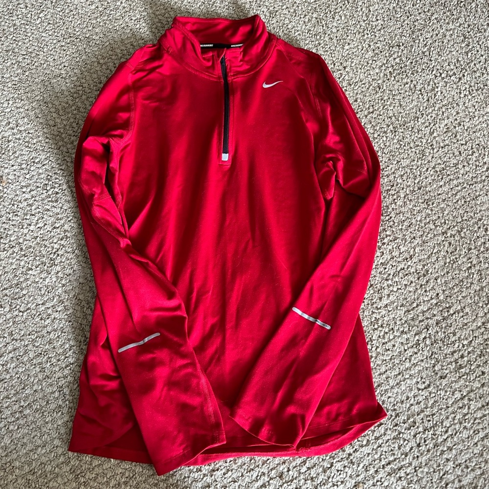 Nike red sweatshirt